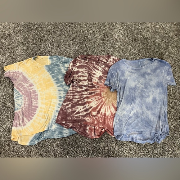 BUNDLE American Eagle Oversized Soft Short Sleeve Shirts Tie-Dye, Small - Picture 1 of 7